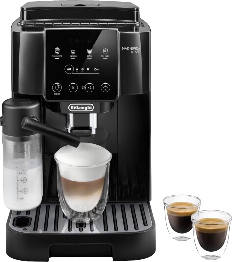 De'Longhi Magnifica Start ECAM220.60.B Automatisk Espressomaskin med Innebygd Kaffekvern, Sort