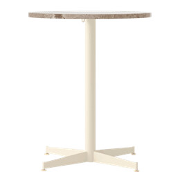 Audo Nook Spisebord Ø60 Elfenben/Kunis Breccia