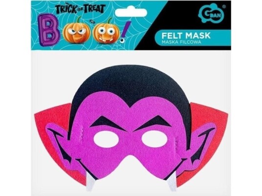 Godan Filt Vampyrmaske 24X16cm Godan Filt Vampyrmaske 24X16cm