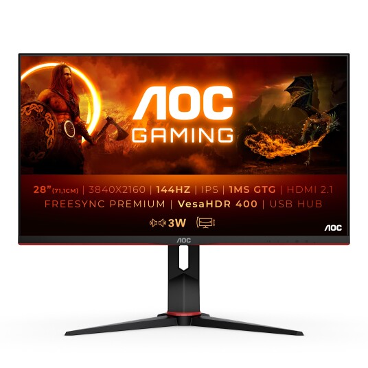 AOC U28G2XU2/BK AOC U28G2XU2/BK