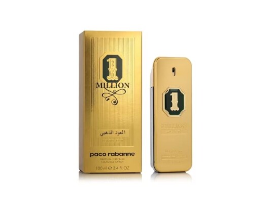 Paco Rabanne 1 Million Golden Oud Parfyme 100 ml til Dame Paco Rabanne 1 Million Golden Oud Parfyme 100 ml til Dame