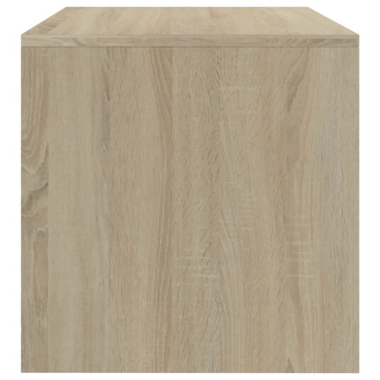 vidaXL TV-benk sonoma eik 120x40x40 cm sponplate