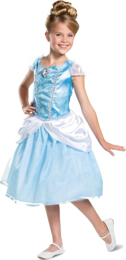 Disney Princess Askepott Kostyme 5-6 år (109-123 cm)