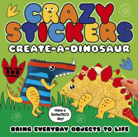 Crazy Stickers: CreateaDinosaur Crazy Stickers: CreateaDinosaur