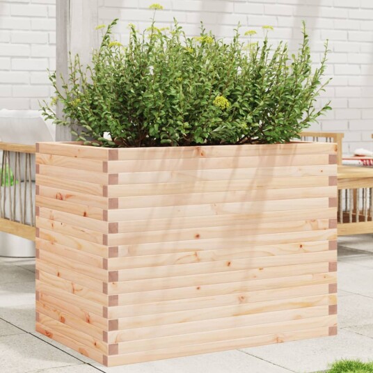 Plantekasse 90x60x68,5 cm heltre furu