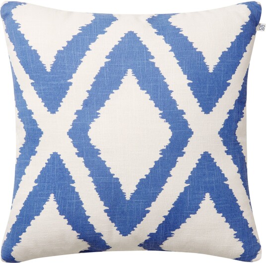 Chhatwal & Jonsson - Diamond Indoor/outdoor Cushion 50x50 Cm, Riviera Blue - Utendørs Puter Og Dyner Chhatwal & Jonsson - Diamond Indoor/outdoor Cushion 50x50 Cm, Riviera Blue - Utendørs Puter Og Dyner