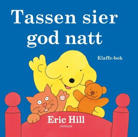 Tassen sier god natt klaffebok Tassen sier god natt klaffebok
