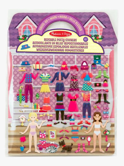 Melissa & Doug Aktivitetsbok med klistremerker Dress-Up