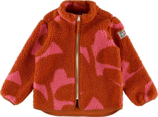 Danefæ Fleecejakke Teddy DaneTumling Chili/Soft Cherry Bel Danefæ 3 år (98) Fleecejakke Rosa Rød