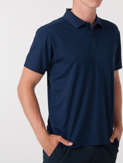 Cutter & Buck Kelowna Blå Golf pologenser herre Dark Navy (580) XXXX-Large