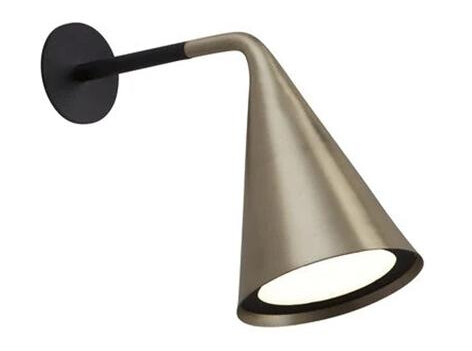 Tooy Gordon 561.41 Vegglampe Matt Sort/ Børstet Messing