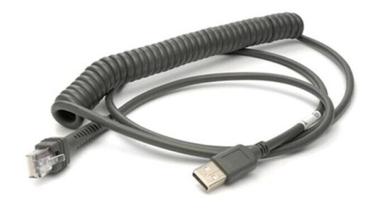 Datalogic USB-kabel CAB-524 2,4m Svart