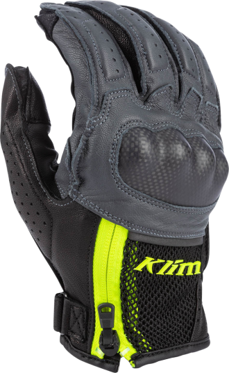 KLIM MC-Hansker Induction Glove Asphalt Hi-Vis