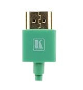 KRAMER C-HM/HM/PICO Ultra-Slim Flexible High-Speed HDMI Cable W/Ethernet 0,9m, Green