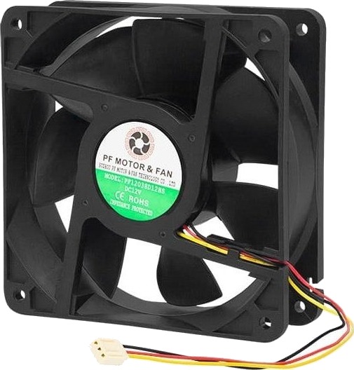 Vifte Blow 120X38mm 12V Sleidelager Vifte Blow 120X38mm 12V Sleidelager