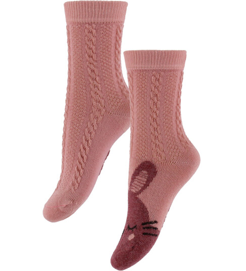 Minymo Ash Rose Sokker 2-pakning 15-18 Minymo Ash Rose Sokker 2-pakning 15-18