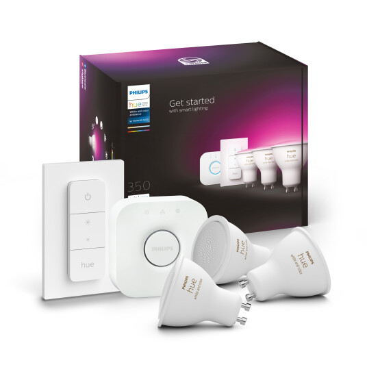 Philips HueWCA 4.3W GU10 3set sw EUR Philips HueWCA 4.3W GU10 3set sw EUR