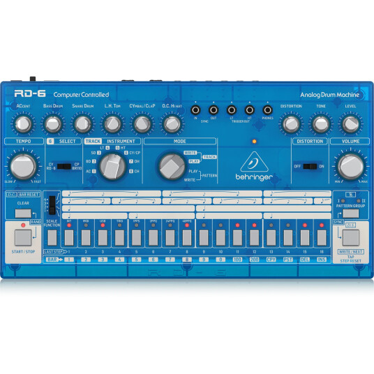 Behringer Rd-6-Bb Klassisk Analog Trommemaskin Behringer Rd-6-Bb Klassisk Analog Trommemaskin