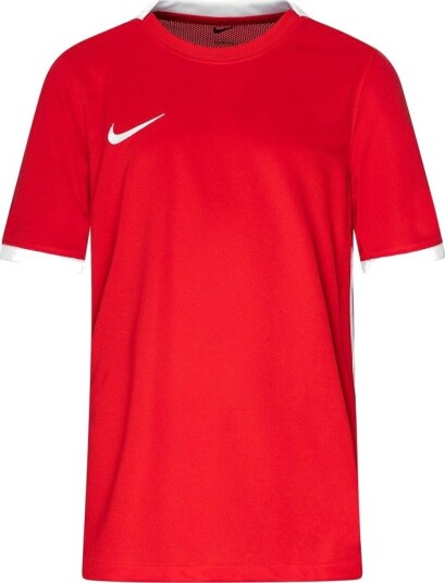 Nike Trenings T Skjorte Dri FIT Challenge IV   Rød/Hvit Barn størrelse L: 147 158 cm