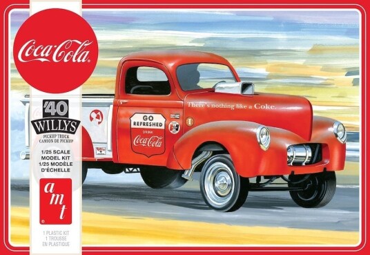 AMT 1/25 Willys Pickup Gasser Coca-Cola 1940