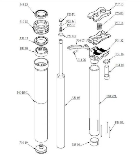Kindshock E30 i Luftcartridge 150mm 2017 >