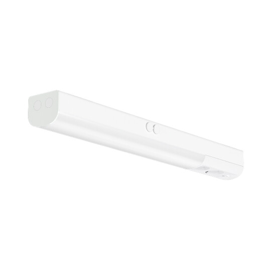 Areto benkarmatur 3000/4000 kelvin 55 cm 8W m/stikkontakt Hvit Areto benkarmatur 3000/4000 kelvin 55 cm 8W m/stikkontakt Hvit