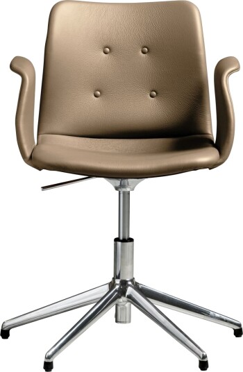 Sibast Furniture Bent Hansen Primum 5 stjerners Svingstol med Sving i Polert stål/Zenso 3 228