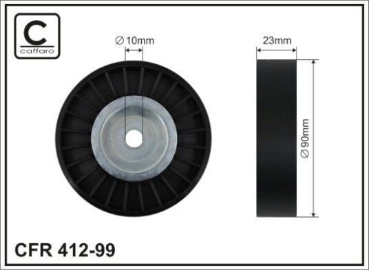 Strammehjul, kilerem CAFFARO 412-99