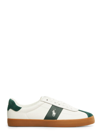 Polo Ralph Lauren Court Vulc Leather-Suede Sneaker - Multi/patterned - 40 Polo Ralph Lauren Court Vulc Leather-Suede Sneaker - Multi/patterned - 40