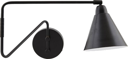 House Doctor Game vegglampe lang - Svart