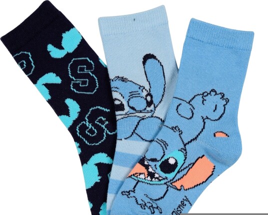 Lilo & Stitch Socks   Multi/patterned   27/30
