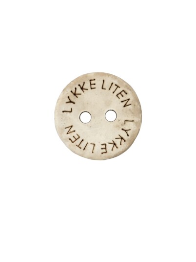 Kort Og Godt Knapp Lykkeliten 15Mm
