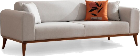 Akio 4 seters Sovesofa Krem