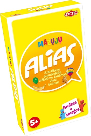 Tactic Tactic Board Game Kids Alias Travel (på litauisk språk.) 53242
