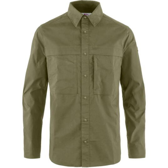 Fjellreven  Abisko Trail Shirt Ls M Herre, 620 Green, XL
