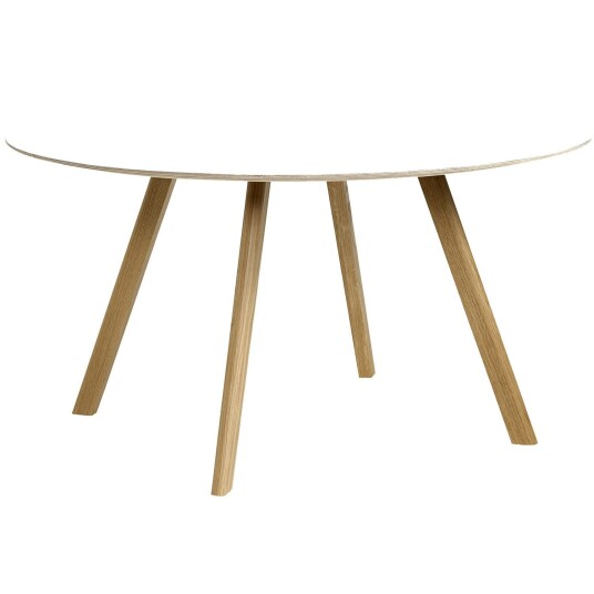 Hay CPH 25 2.0 Bord Ø140x74 cm Vannbasert Lakkert Eik / Hvit Laminat Hay CPH 25 2.0 Bord Ø140x74 cm Vannbasert Lakkert Eik / Hvit Laminat