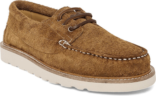 Garment Project Egon Cognac Hairy Suede Brown 43