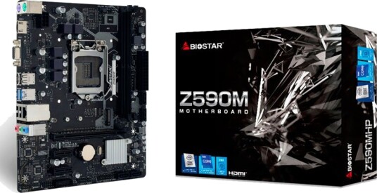 Biostar Z590MHP Intel LGA1200 DDR4 Micro ATX Biostar Z590MHP Intel LGA1200 DDR4 Micro ATX