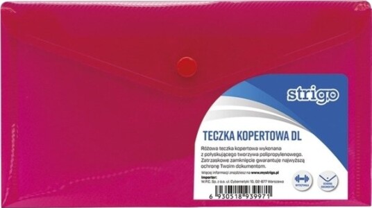 Strigo Dl Konvoluttmappe Rosa