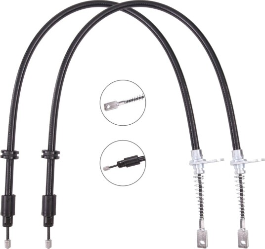 RIDEX 124C1393 Tautrekk håndbremse