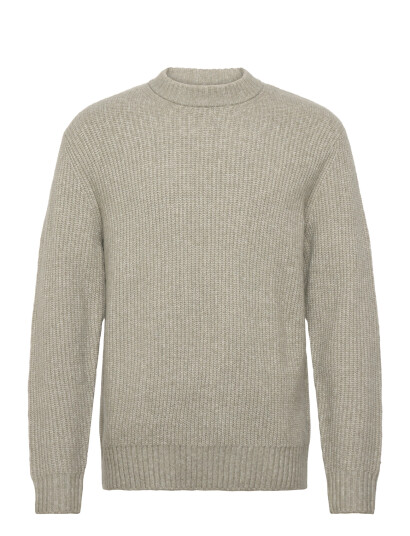 Jack & Jones Joryork Ollie Knit Crew Neck - Beige - XXL Jack & Jones Joryork Ollie Knit Crew Neck - Beige - XXL