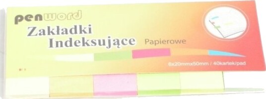 Polsirhurt Indeksmerker Zi 05 Papir 6X40 20Mm X 50Mm