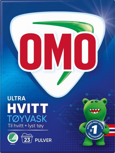 OMO Ultra Hvitt Pulver 1000 g OMO Ultra Hvitt Pulver 1000 g