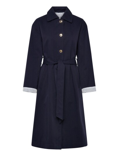 United Colors of Benetton Trench Coat Navy XL