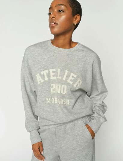 MOS MOSH Mmnima O Ls Sweatshirt Grey XL