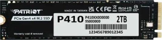 Patriot P410 2TB M.2 PCIe 4.0 SSD P410P2TBM28H