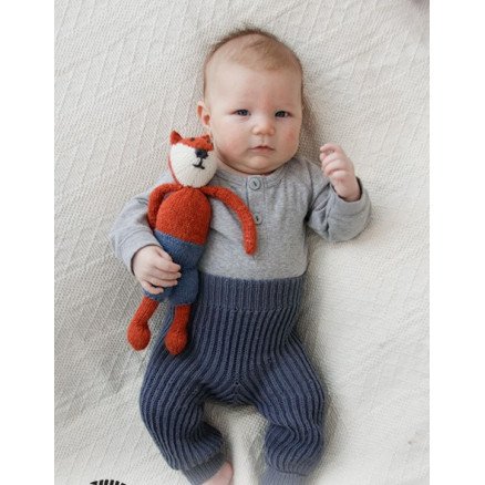 Early Nap Pants by DROPS Design Baby Bukser Strikkeoppskrift Str Prematur 3 4 år