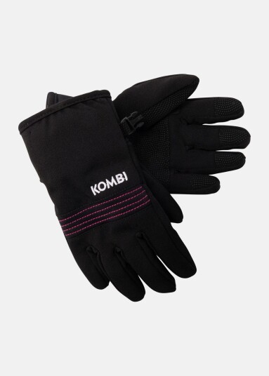 Juggle Peewee Glv Black/Punsch S Skihansker