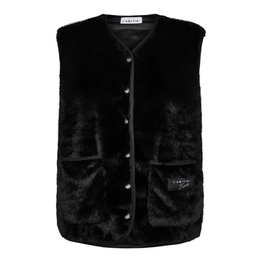 Haute L'amitié Dame Jakker Svart XL