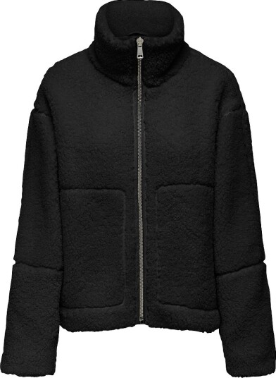 Only Teddyjakke onlAspen Life Teddy Svart Only Teddyjakke onlAspen Life Teddy Svart